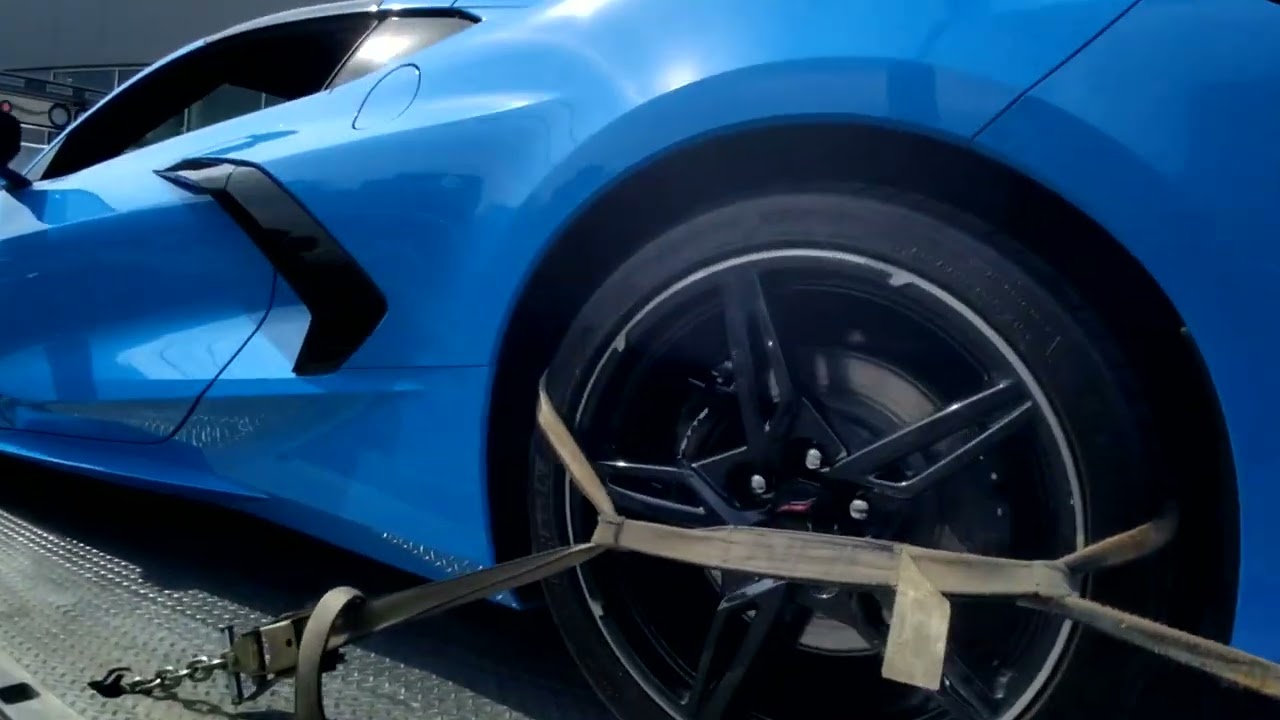 towing stingray Corvette