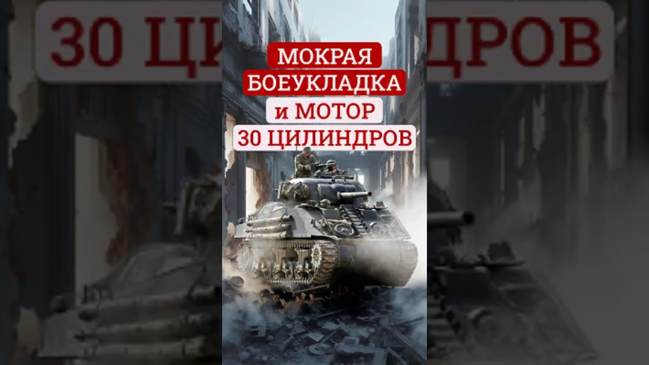 Танк, который вспыхивал с первого раза: M4 Sherman #история #интересныефакты