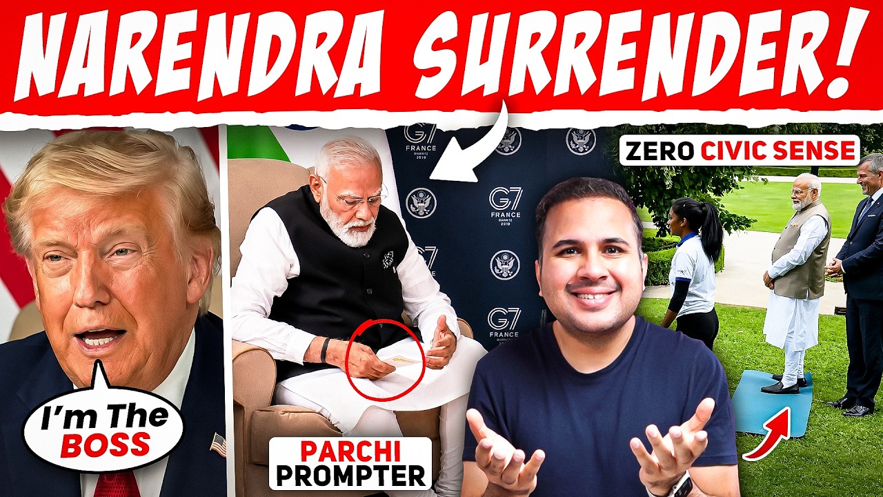 Parchi Pradhan Mantri | Modi Trump Meeting
