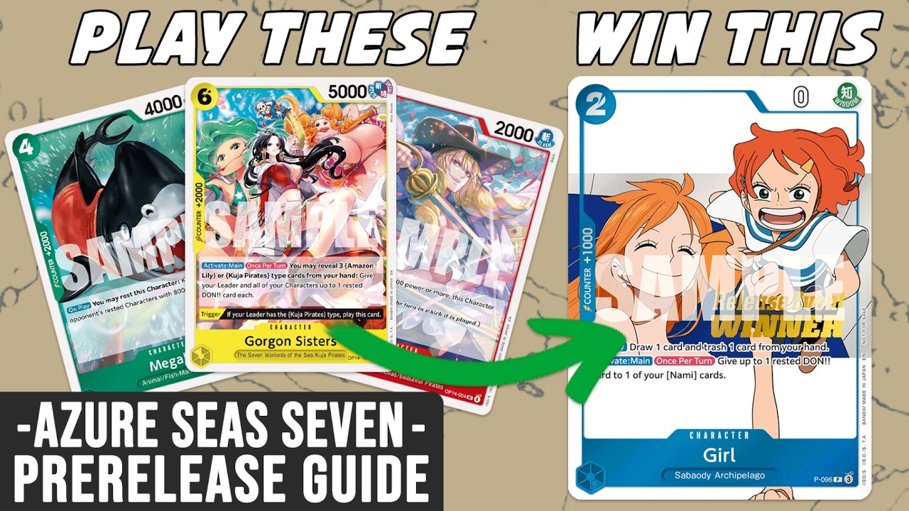 Как выиграть на предрелизном турнире OP14 &mdash; One Piece TCG