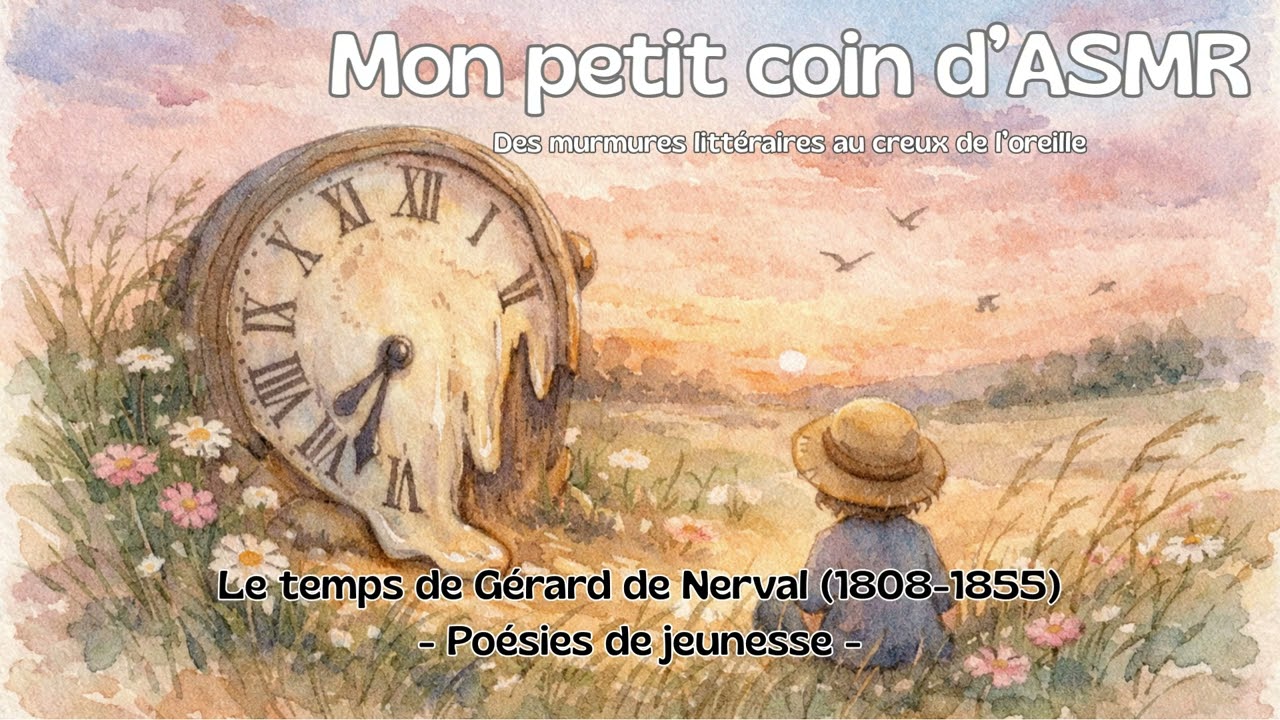 ASMR-FR Chuchotement du poème Le temps de Gérard de Nerval