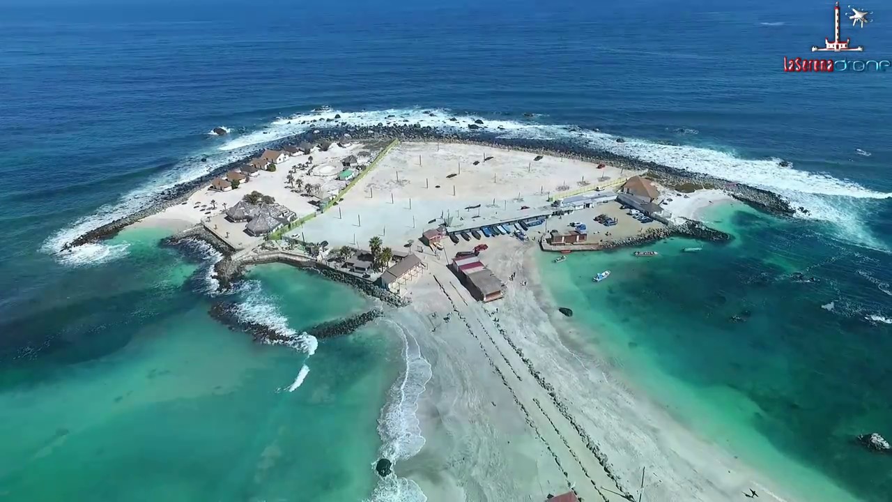 Playa de Totoralillo, Coquimbo, IV Región de Chile - La Serena Drone