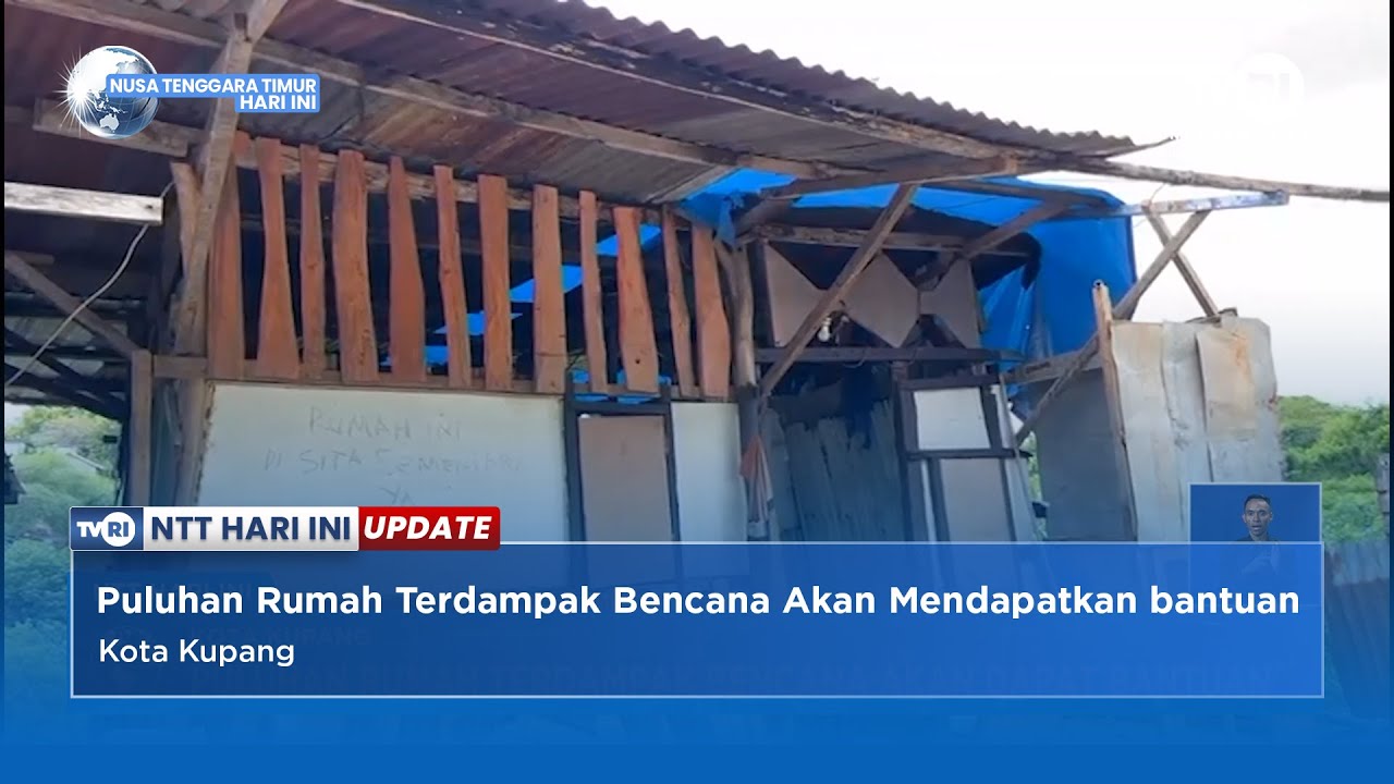 Puluhan Rumah Terdampak Bencana  Akan Mendapatkan Bantuan.
