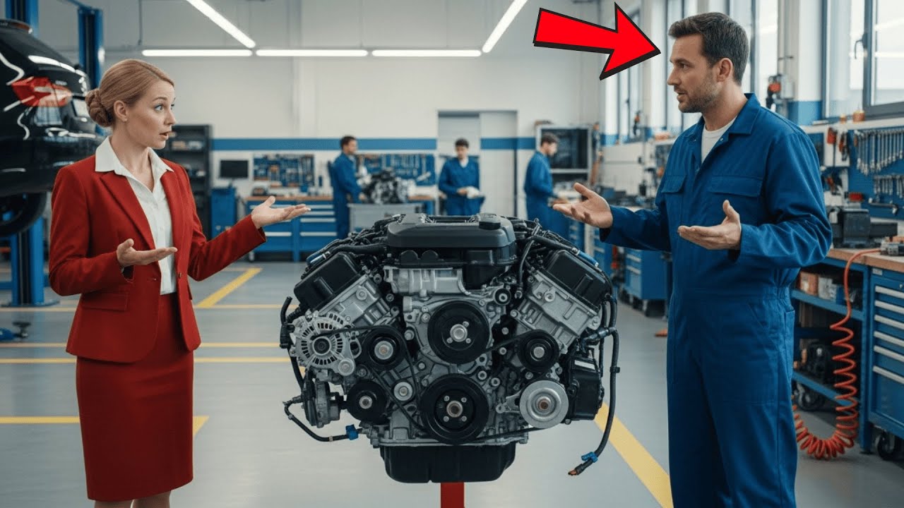 „Unmöglich Zu Reparieren“, Sagte Die Millionärin — Bis Der Arme Mechaniker Es In 10 Minuten Löste