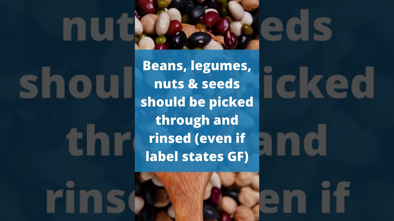 Many foods are naturally gluten free
