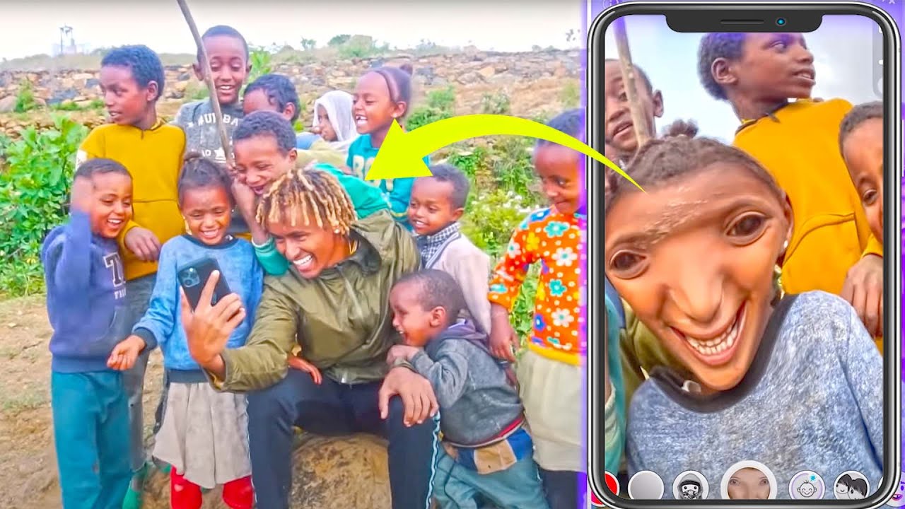 ERITREAN KIDS VS SNAPCHAT FILTER  🤣🤣🤣