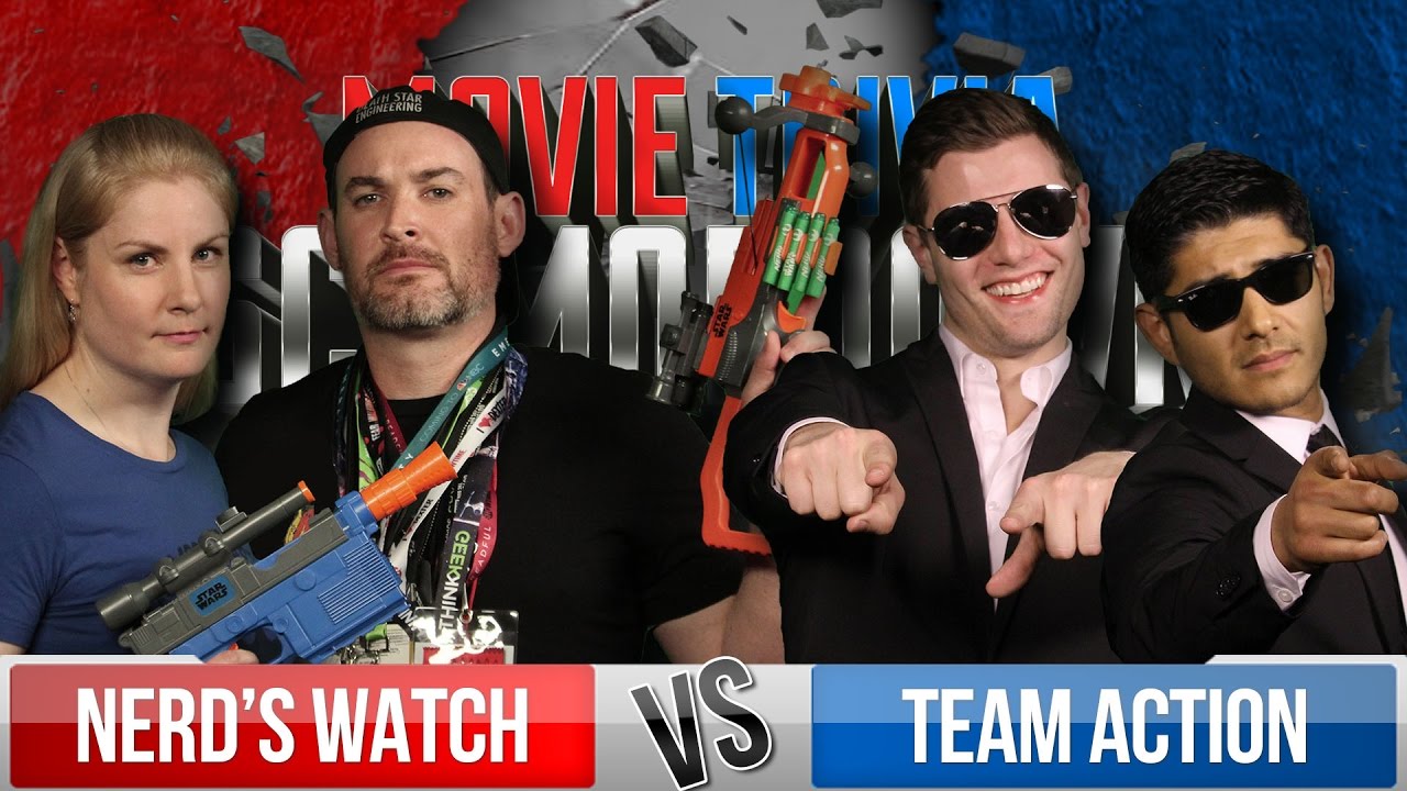 The Nerd's Watch Vs. Team Action - Movie Trivia Team Schmoedown