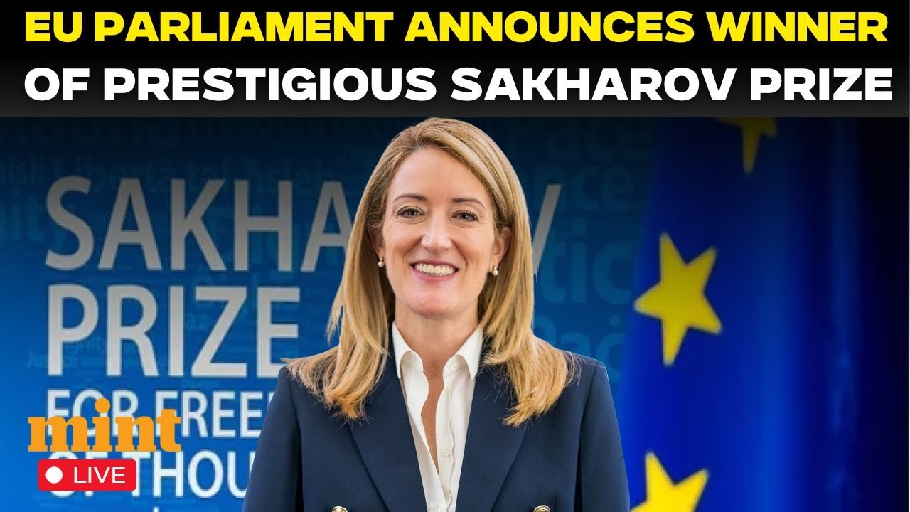 Live: European Parliament Announces Winner of Sakharov Prize, Europe&rsquo;s Leading Human Rights Honour