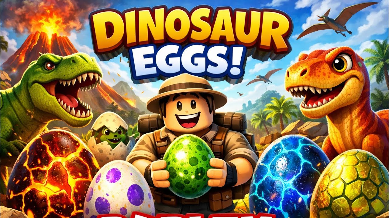 Dinosaur egg game