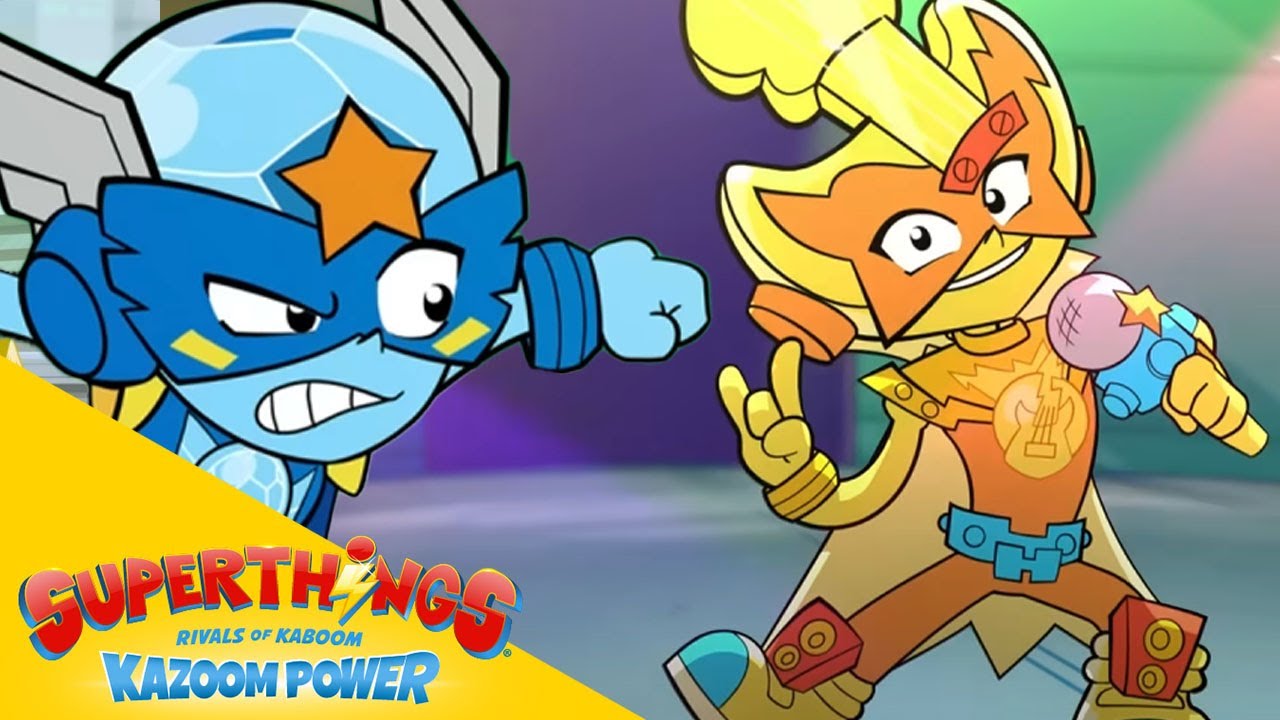 ¡Los nuevos Guerreros del Kazoom!⚡ SUPERTHINGS ⚡ Serie de DIBUJOS para NIÑOS  #DibujosdeSuperhéroes