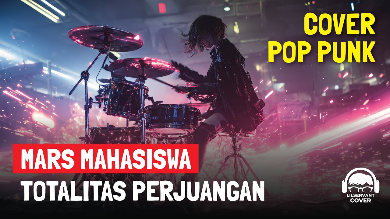 MARS MAHASISWA TOTALITAS PERJUANGAN (POP PUNK COVER) by LILSERVANT COVER | LAGU AKSI, LAGU MAHASISWA