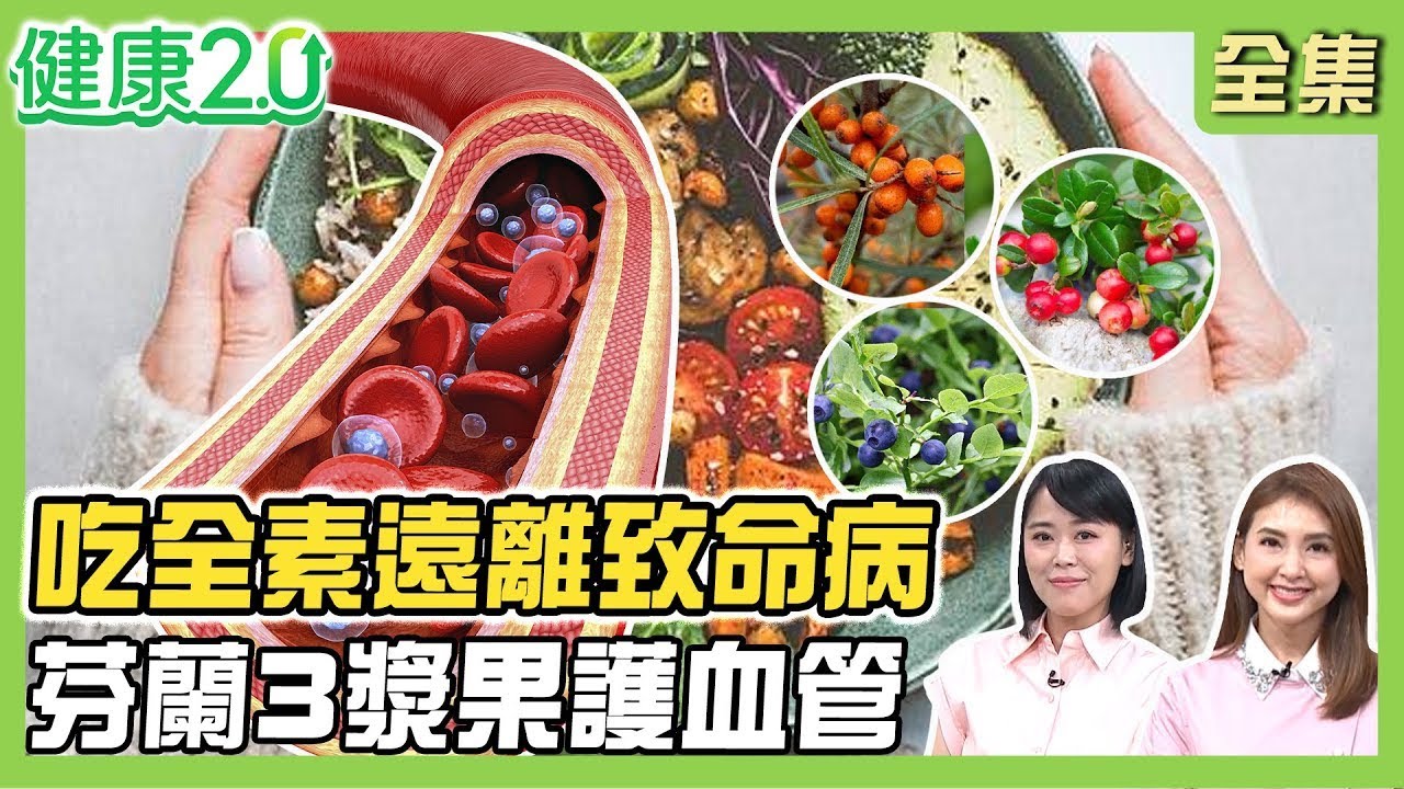 印度男星吃全素甩15種致命病！吃素4營養不能缺！幸福國家芬蘭3漿果護血管！奇異博士52斷食擁性感身材！健康2.0【完整版】#陳欣湄#韋汝#林謂文#余雅雯#劉怡里#Miya#林秋香