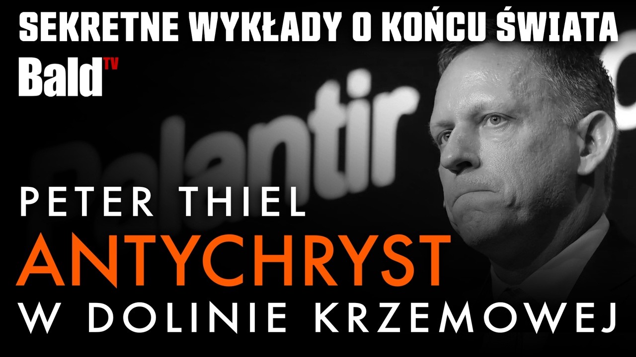 ANTYCHRYST W DOLINIE KRZEMOWEJ: SEKRETNE WYKŁADY O KOŃCU ŚWIATA (PETER THIEL) REFERAT