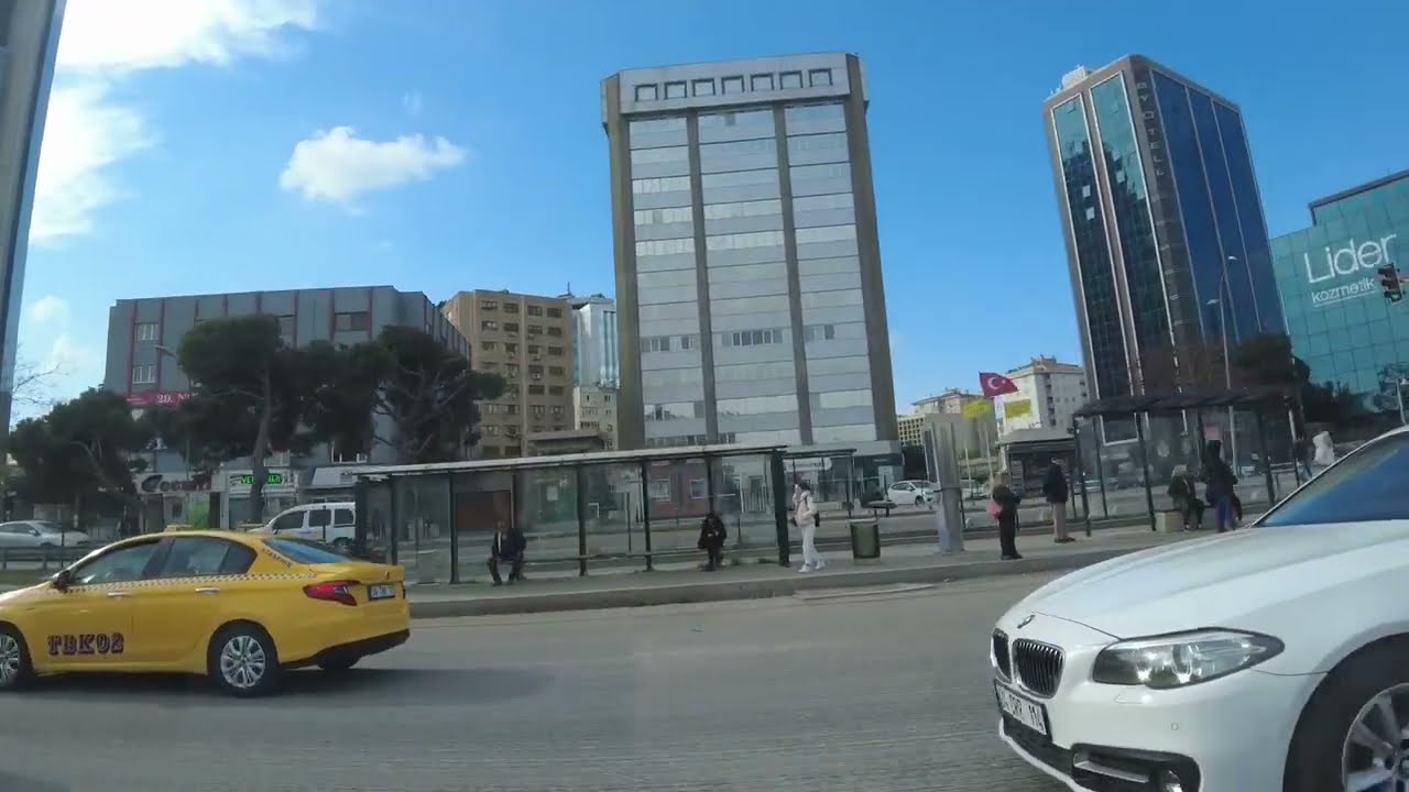 Road trip from European side to Asian side in Istanbul | City tour | Car tour | Driving tour |Turkey