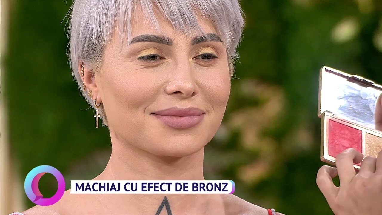 Machiaj cu efect de bronz