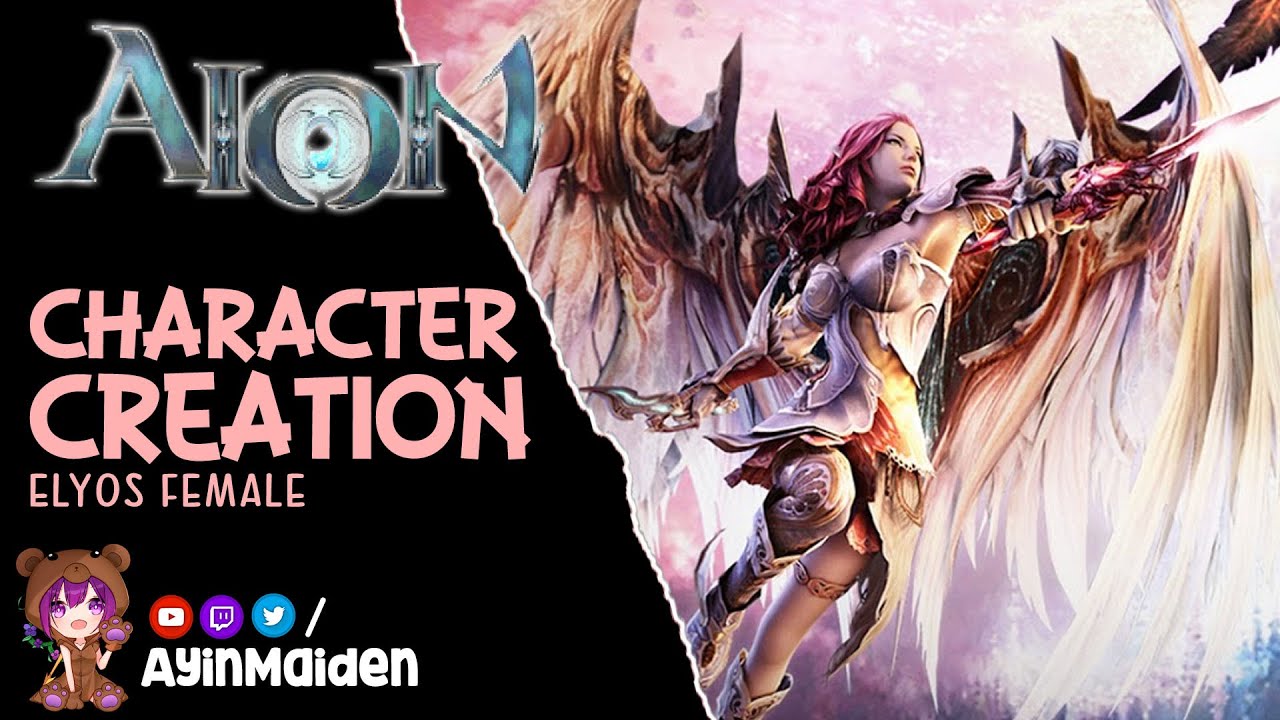 Aion Classic - Elyos Mage Character Creation