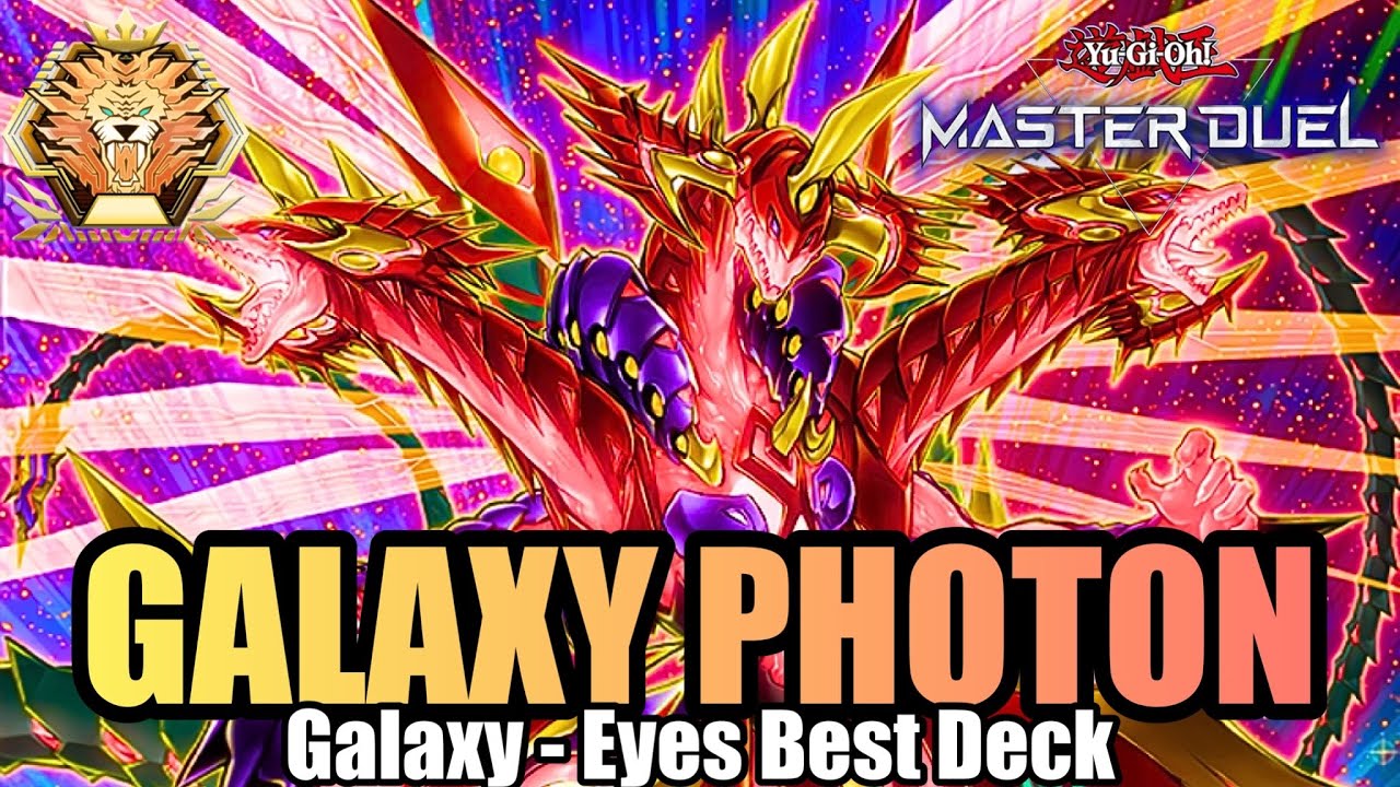 GALAXY EYES PHOTON - INSANE in MASTER RANK! [Yu-Gi-Oh! Master Duel]