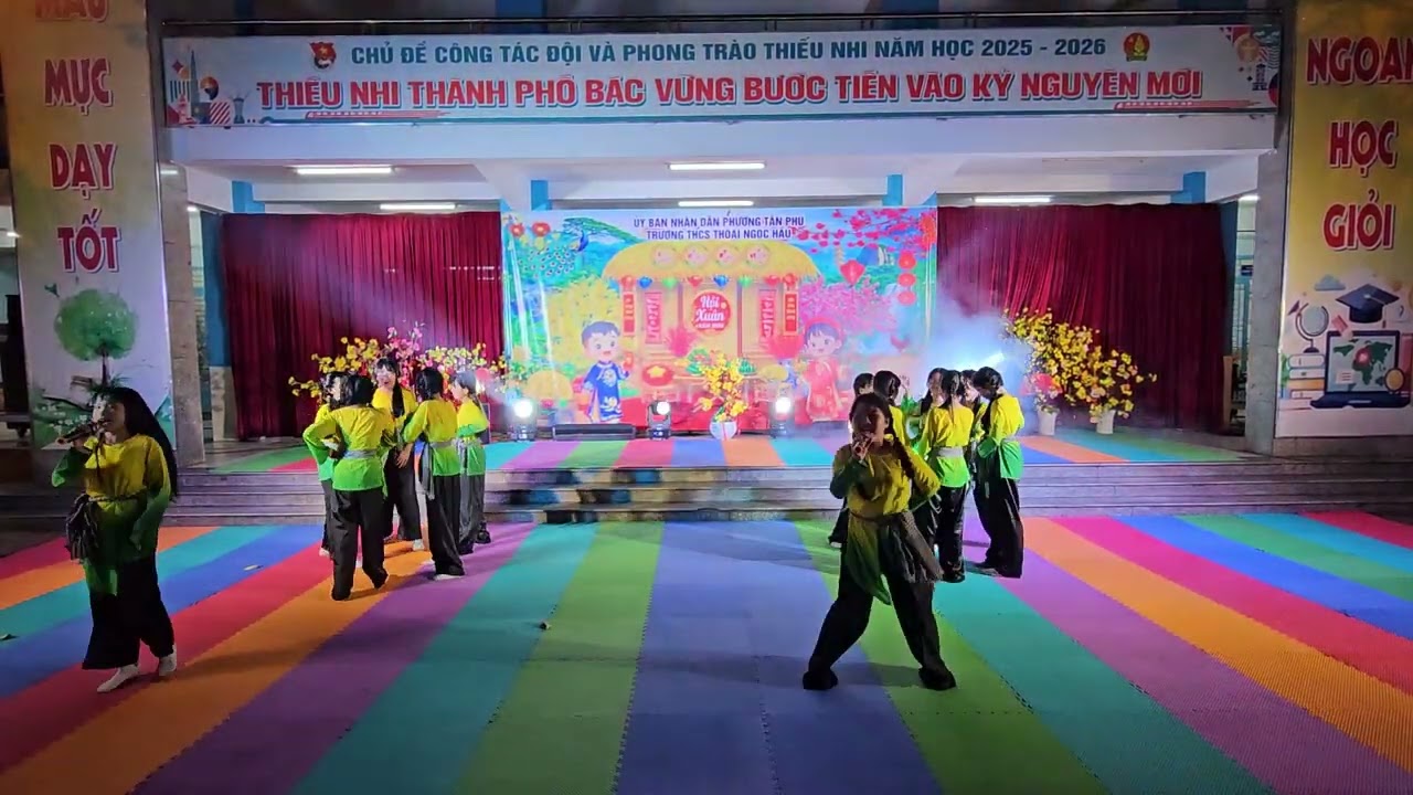 Trường THCS Thoại Ngọc Hầu - Hội Xuân 2026 - Tết Bình An - Lớp 6A7&6A9