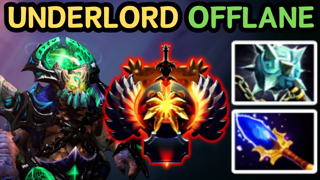 🔥 “YOU’RE STUCK IN THE PIT, FRIEND” 😂 — UNDERLORD OFFLANE | DOTA 2 🔥