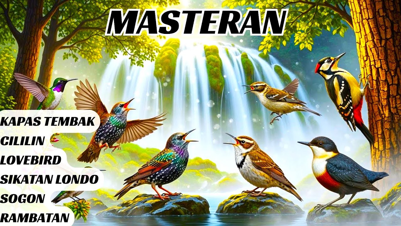 TERBUKTI AMPUH | Pancingan Mental Paling Ampuh MASTERAN UNTUK SEMUA JENIS BURUNG KICAU