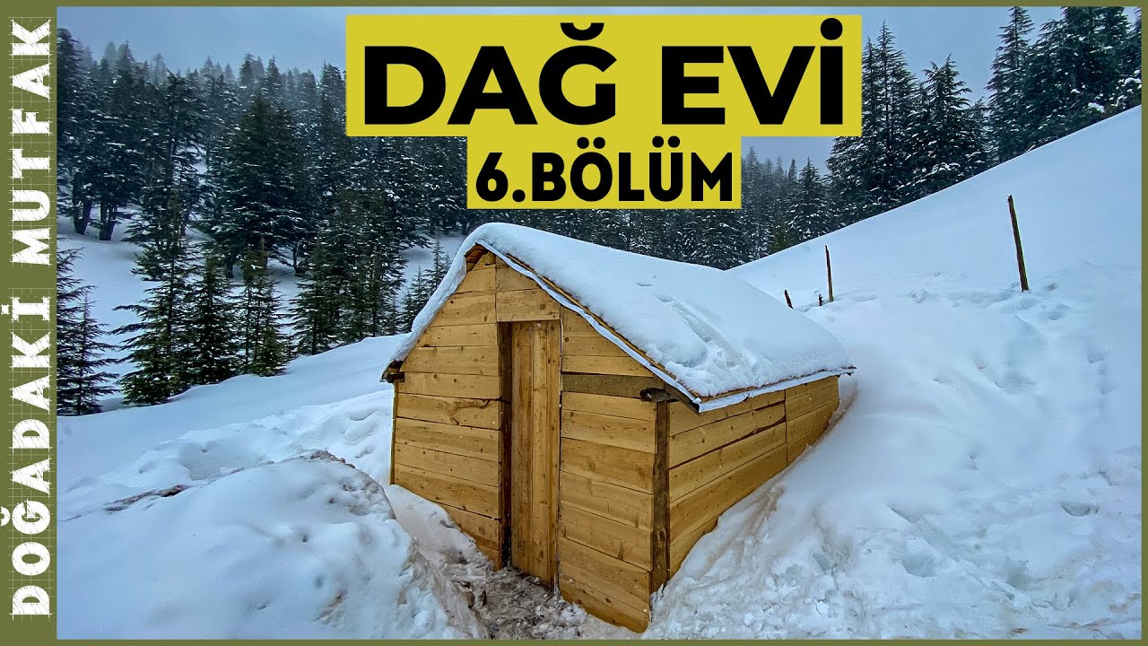 Dağ Evi Yapımı Bölüm-6 | Bu Bölümde Abim de Çalıştı :)