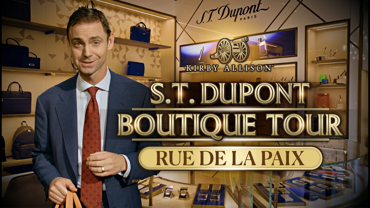 Discovering ST DuPont’s Rarest Lighters at their Paris Boutique | Kirby Allison