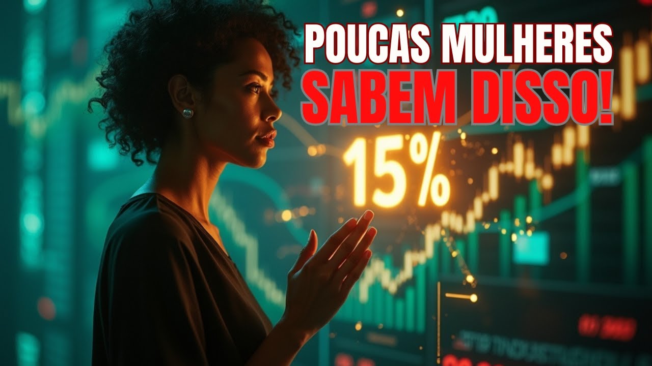 Selic a 15% em 2026? O SEGREDO para MULHERES investirem!