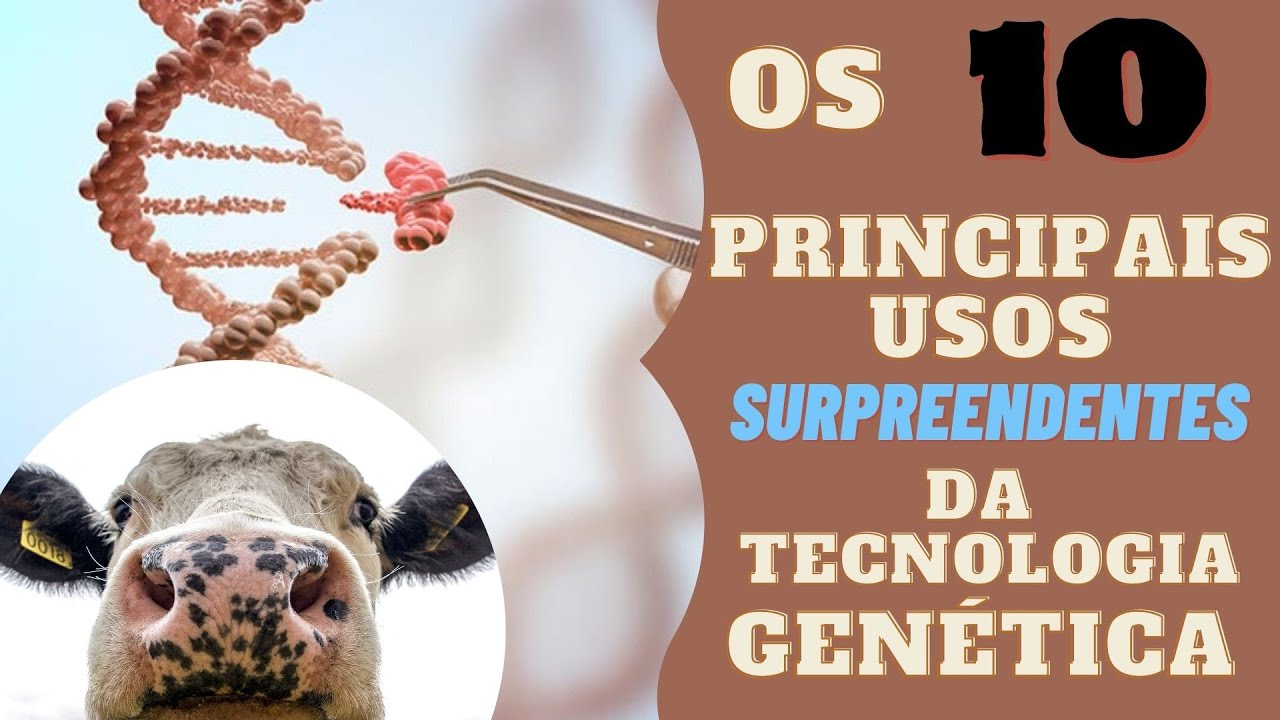 Os 10 SURPREENDENTES usos da Tecnologia Gen&eacute;tica | Modifica&ccedil;&atilde;o Genetica.