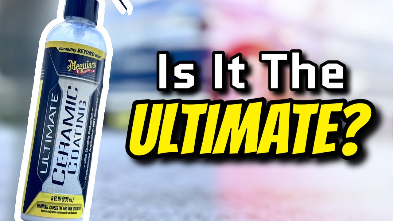 Applying Meguiars ULTIMATE Ceramic Coating- Does It Live Up To The Hype??