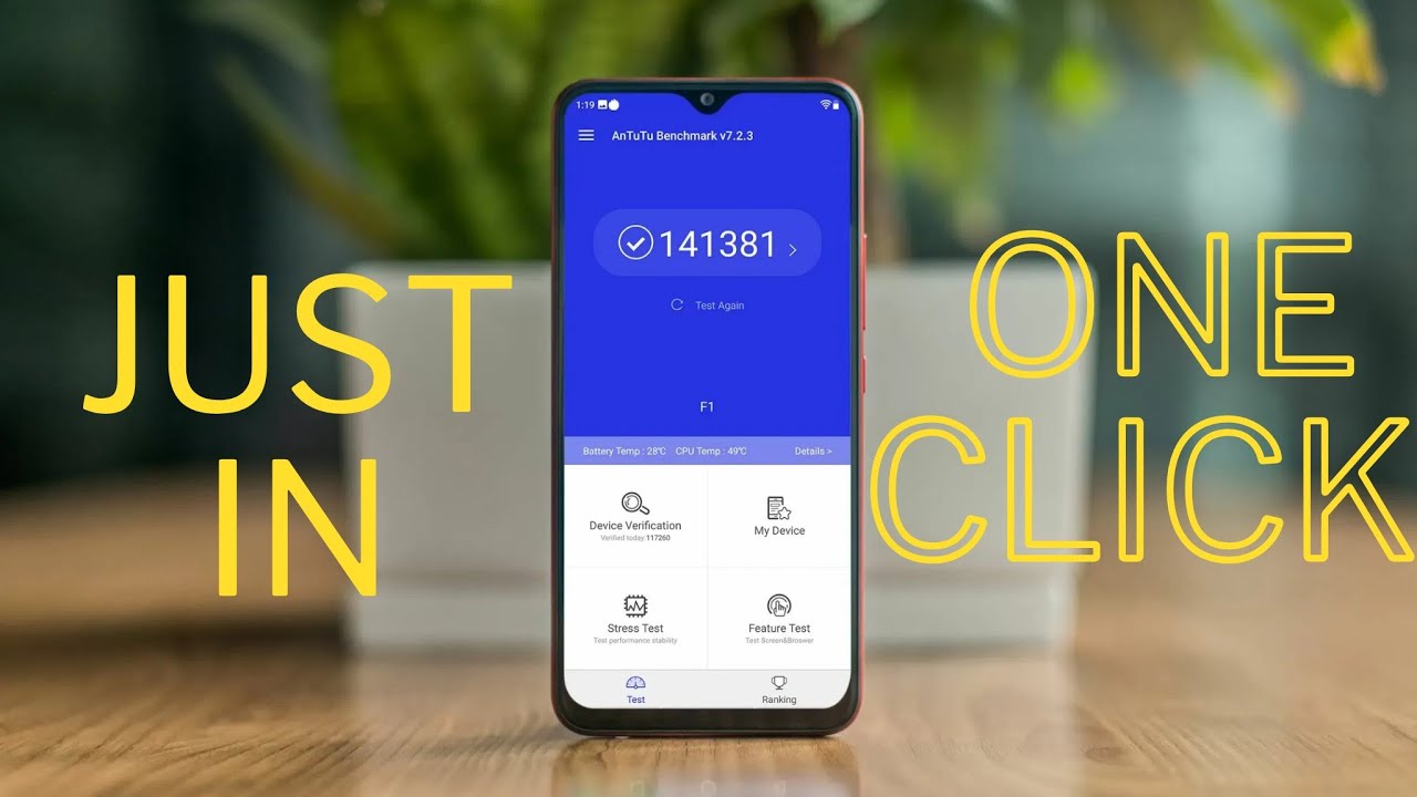 Antutu benchmark || Antutu benchmark kise check Kare sirf ek click me ||