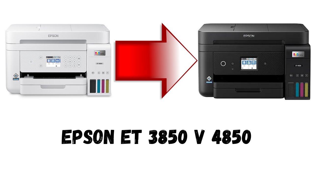 Epson Eco Tank 3850 V 4850