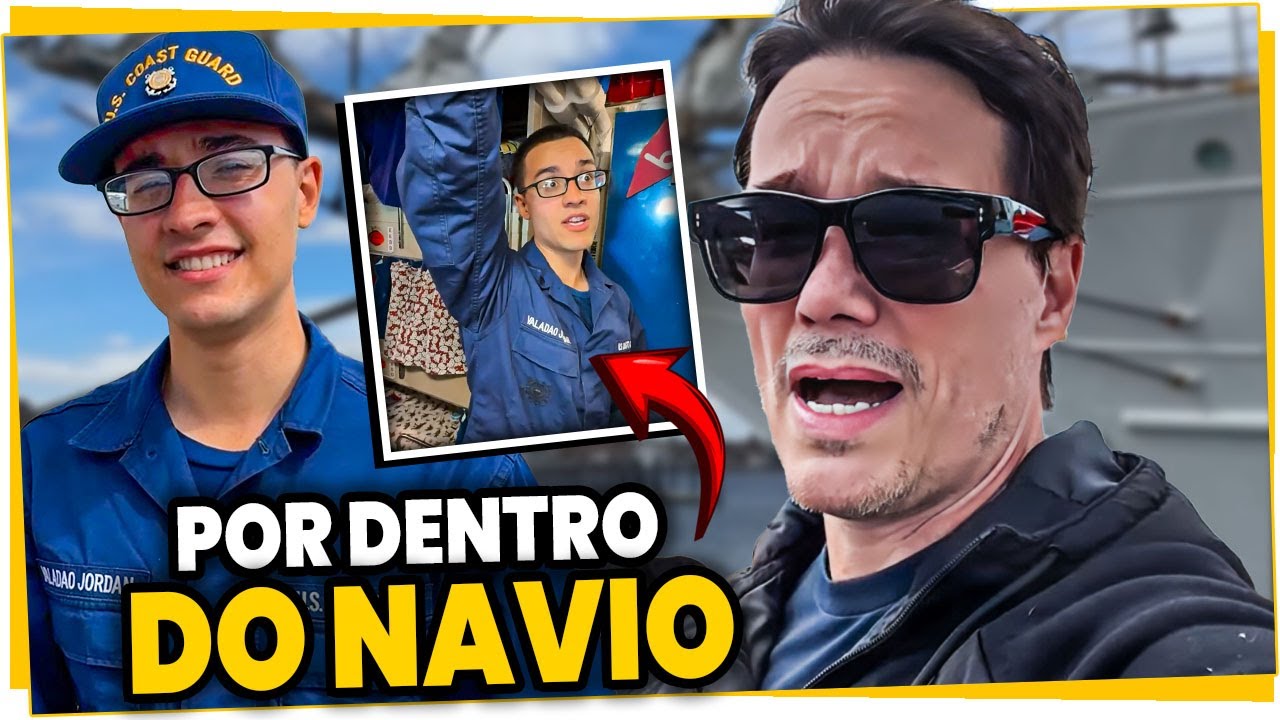 ESSE É O NAVIO QUE O LUCAS VAI PASSAR 2 ANOS NAVEGANDO [USCG Cutter Eagle]