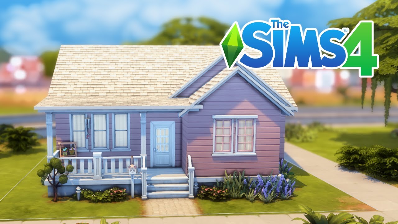 [シムズ4]NO CC | ピンクを基調とした可愛いお家[The Sims 4]