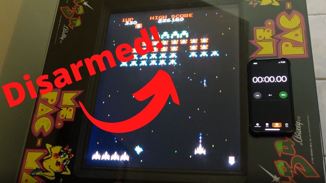 Фокус Galaga «Без огня» — сколько времени это занимает?