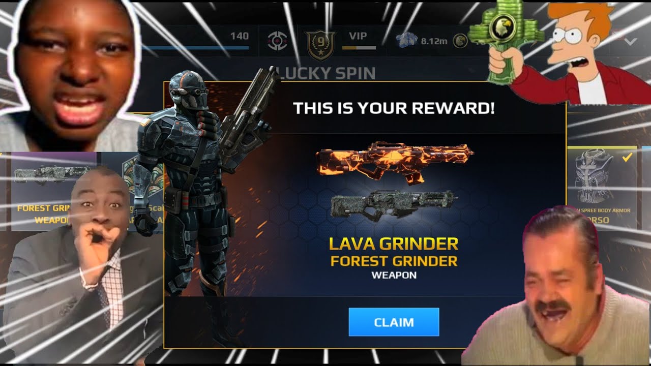 UNLOCK The FOREST GRINDER 😱 ||  Lucky Spin || MODERN COMBAT 5