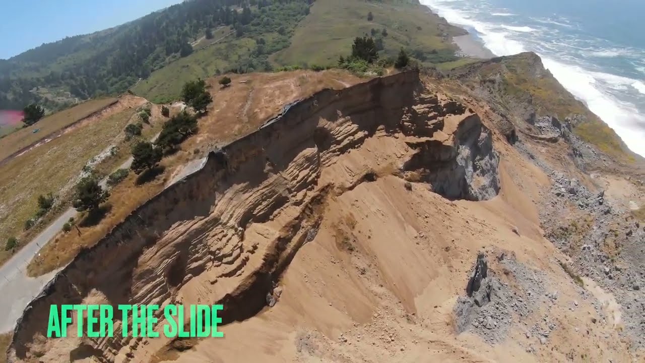 Fleener creek side before and after FPV drone footage