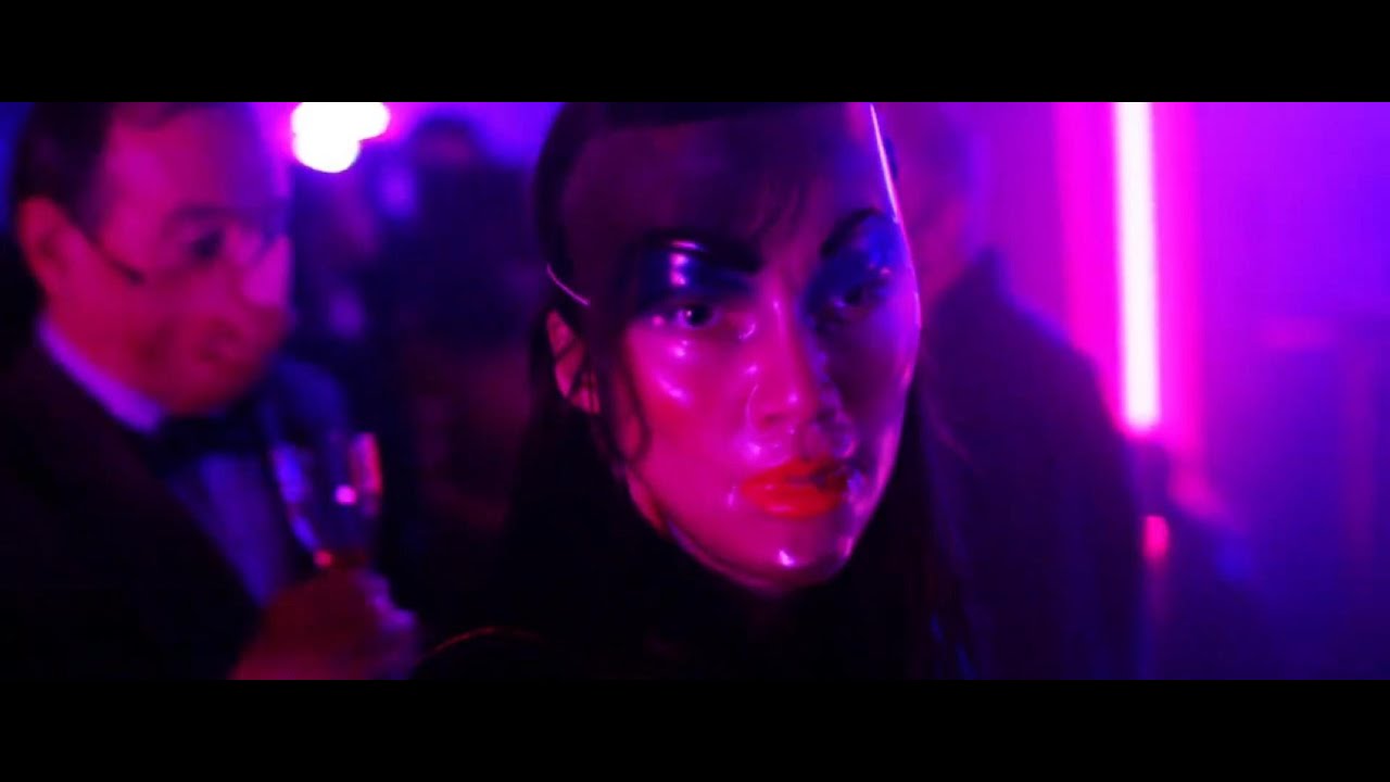 Masked Female Journalist