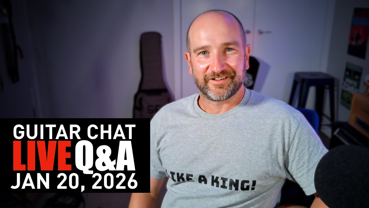 intheblues live stream guitar hangout 2026 #1