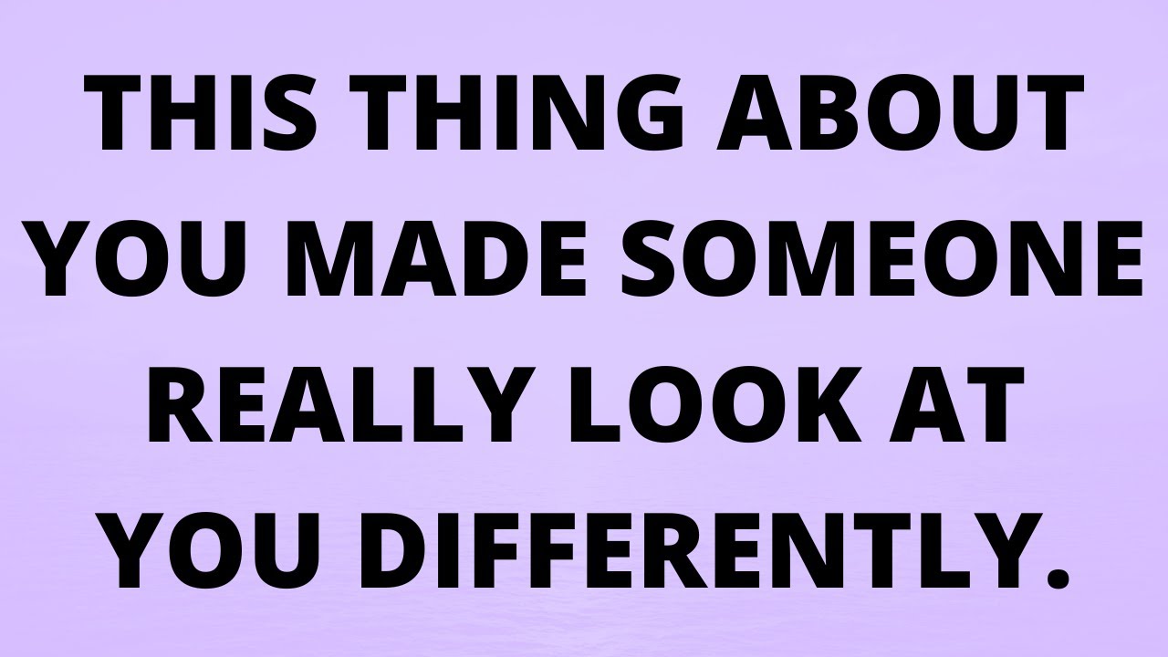 💌 Someone noticed THIS about YOU that made them really look at you differently.