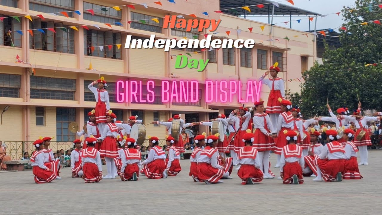 Example of Hard Work - Top Band Display | Ursuline Convent Girls' High School Ranchi | Jai Hind🇮🇳 |