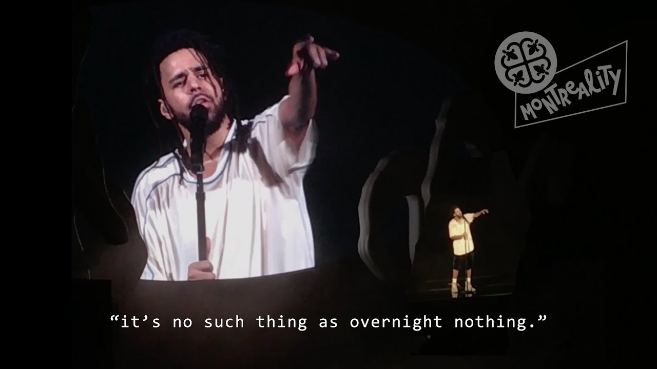 J. COLE : No Such Thing As Overnight Success. | Speech