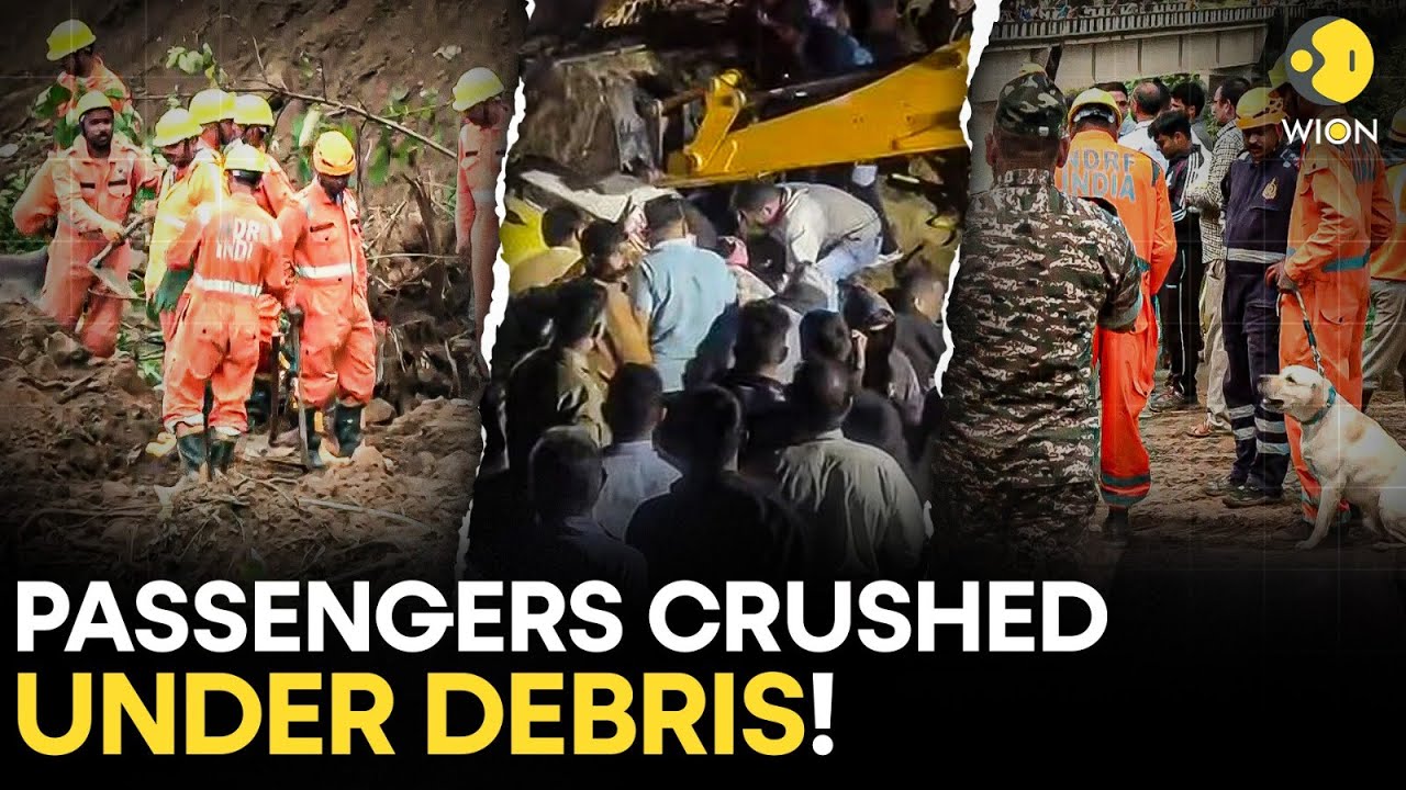 Himachal Bus Accident: 15 Killed, Bus Buried Under Massive Landslide In Bilaspur | WION Originals