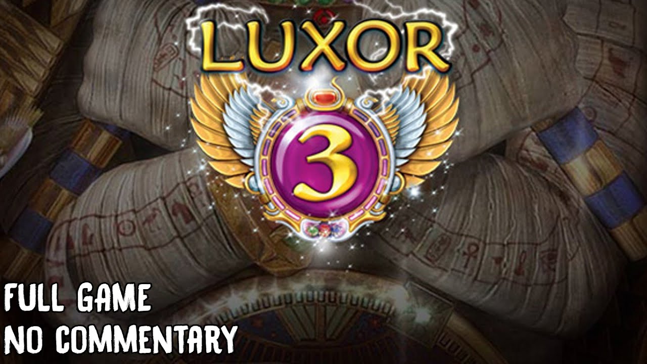 Luxor 3 (2007) | FULL Game, No commentary Walkthrough 1080p60fps