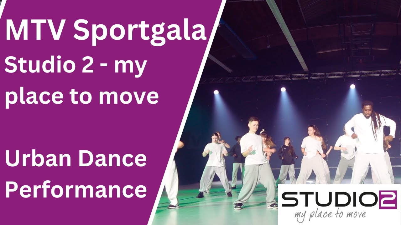 Urban Dance Performance bei der MTV Sportgala 2025 (Studio 2 - my place to move)