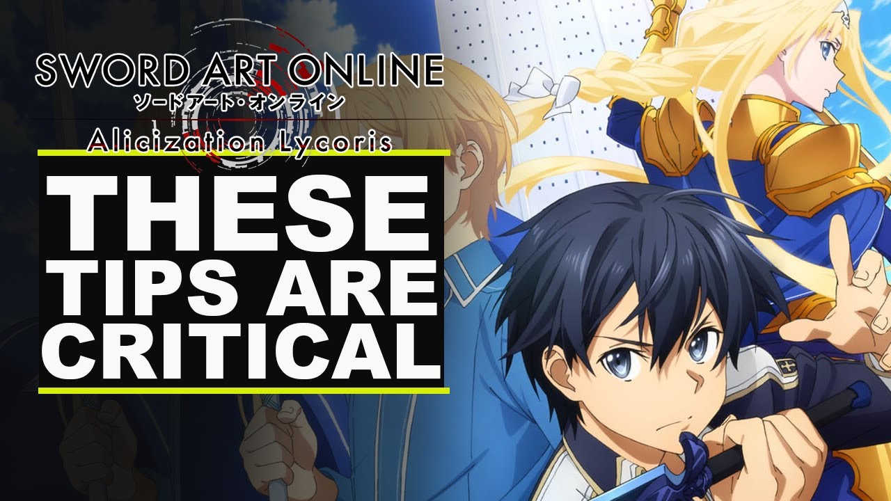 Sword Art Online: Alicization Lycoris - Important Endgame Tips | Part 1
