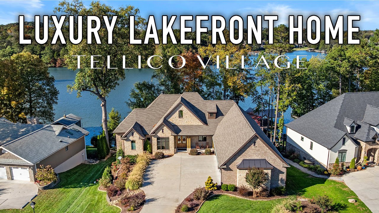 Incredible Lakefront Luxury Home For Sale In Tellico Village