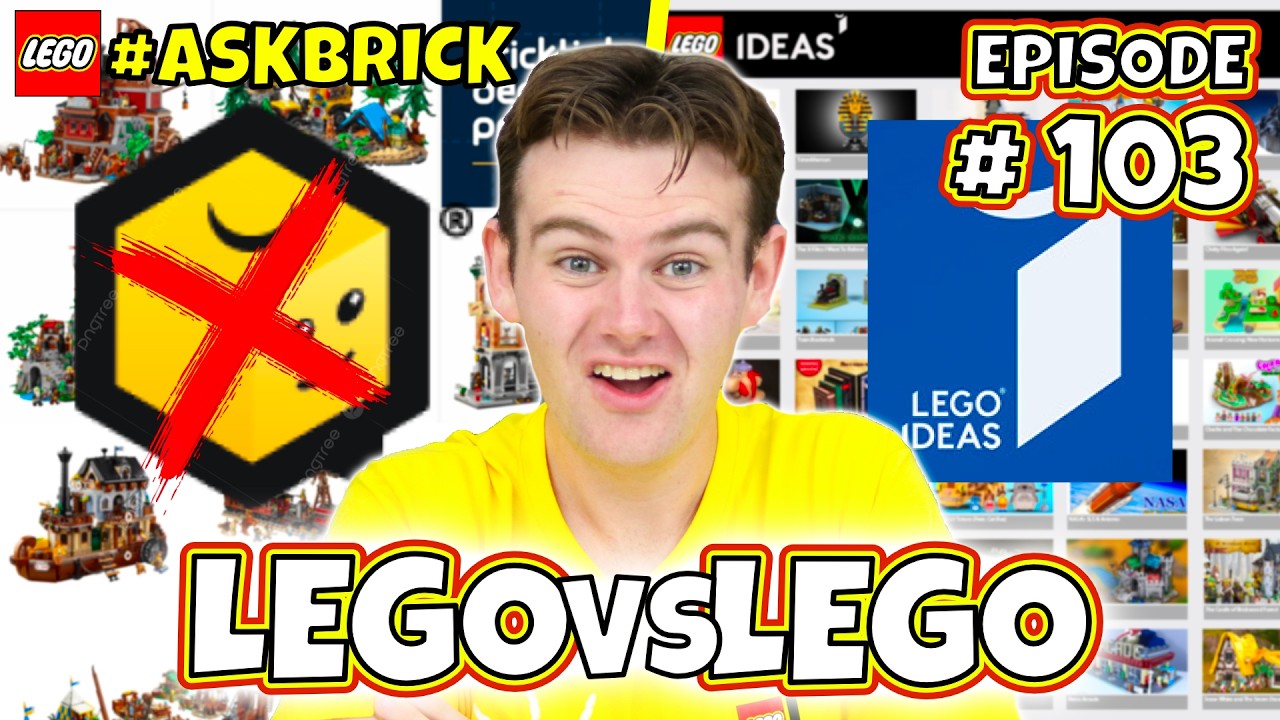 BRICKLINK vs. LEGO IDEAS - WHICH IS BEST? My LEGO City? & MORE | #AskBrick 103