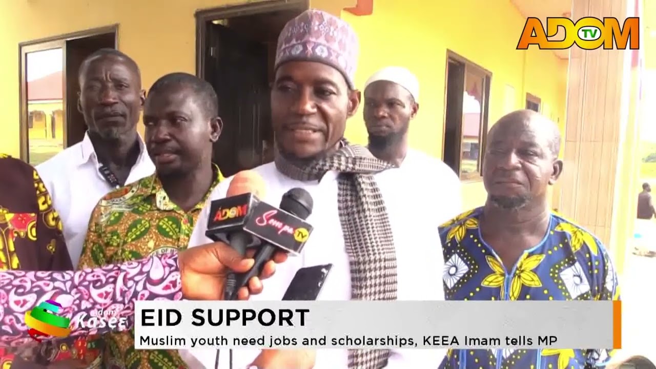Eid Support: Muslim youth need jobs and scholarships, KEEA Imam tells MP