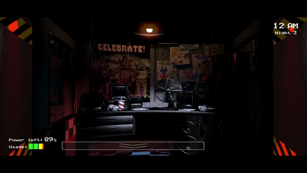 Fnaf 1 part 4 ( finally got the chica jumpscare )