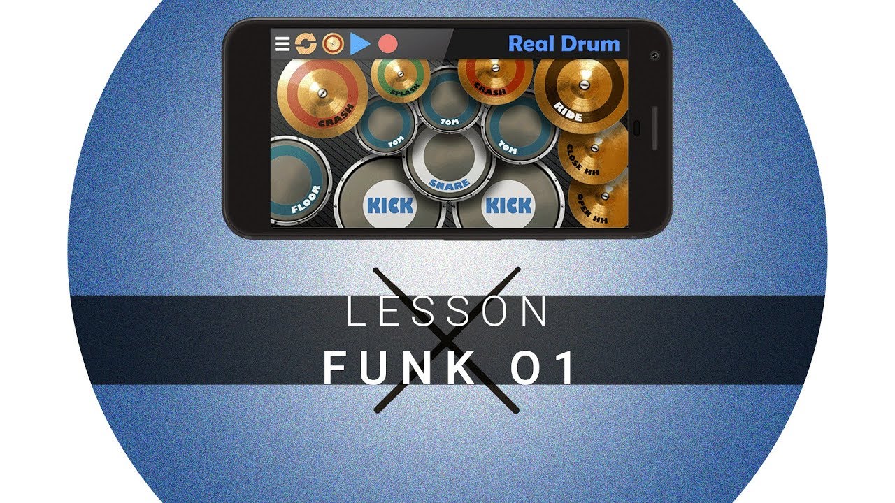 Real Drum: Lesson - Funk 01